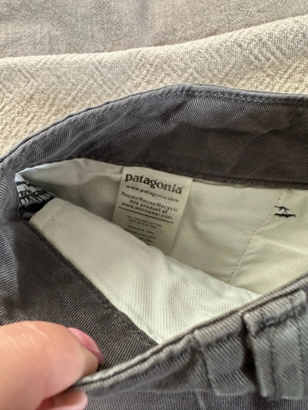 Patagonia Size 32 Grey Shorts